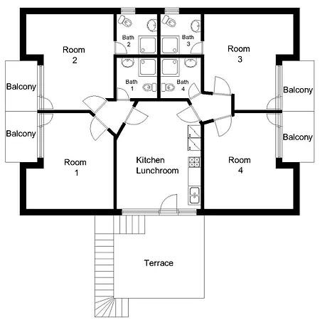 Апартаменты Bartha Vendeghaz